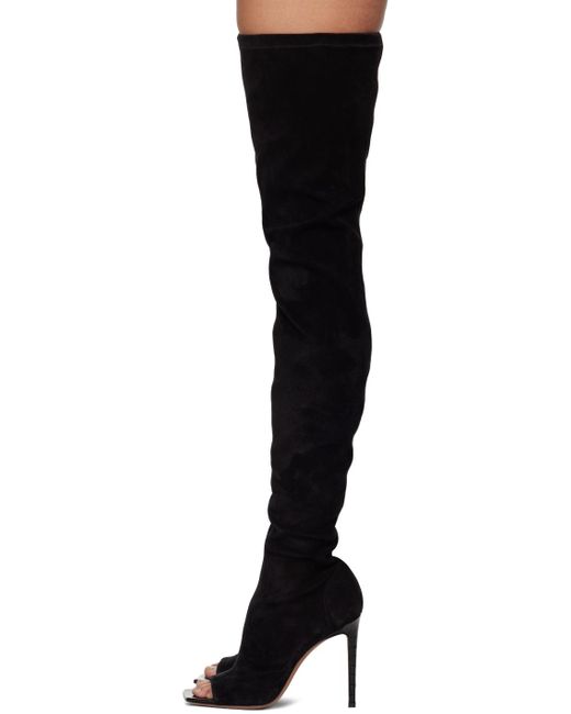 Paris Texas Black Amanda Tall Boots