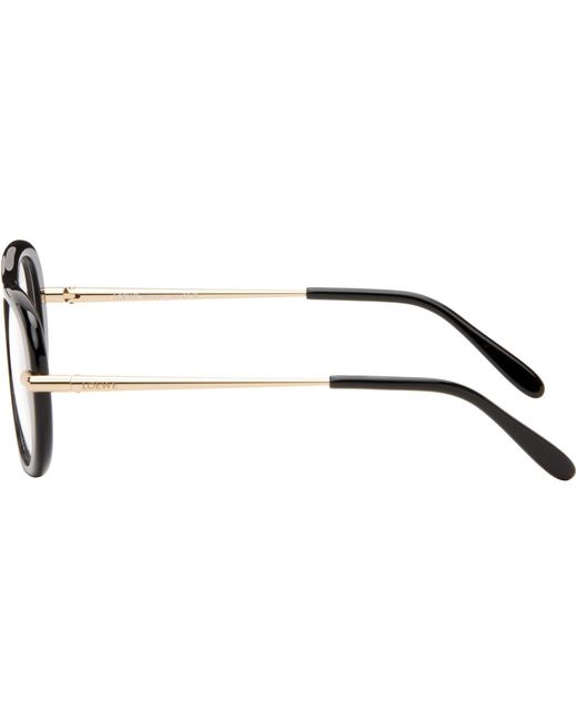 Loewe Black Slim Glasses