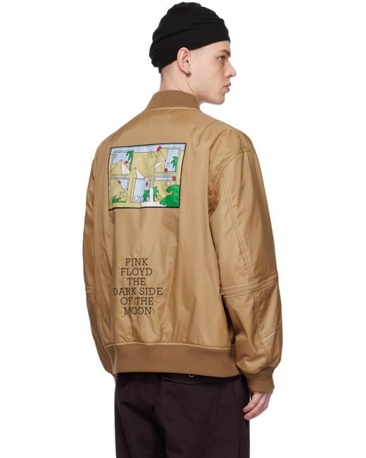 Undercover Natural Graphic Bomber Jacket for men