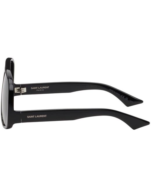 Saint Laurent Black Sl 652 Solace Sunglasses for men