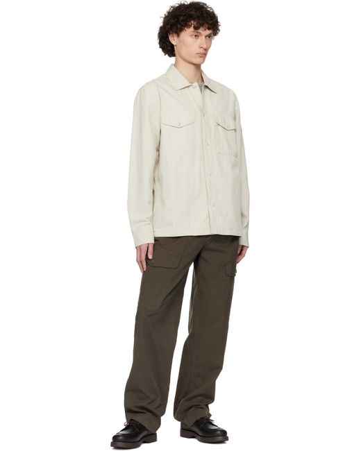 【関税込み】Belstaff ベージュ CS60 シャツ メンズ Belstaff ベージュ Cs60 シャツ ブラック | Lyst