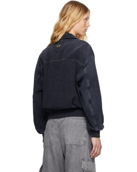 DIESEL D-Kurz Denim Jacket in Blue | Lyst Australia
