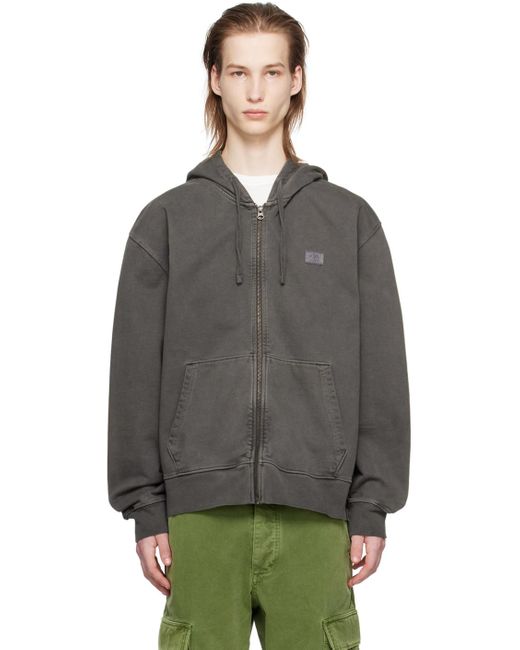 Saturdays NYC Gray Canal Hoodie for men