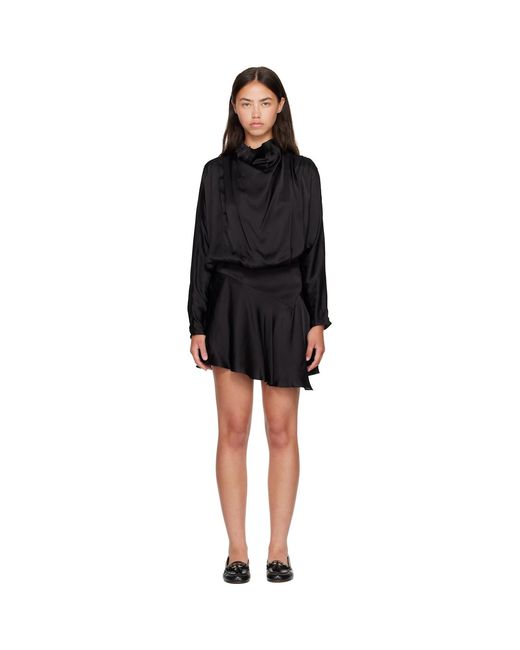Isabel Marant Black Neline Minidress