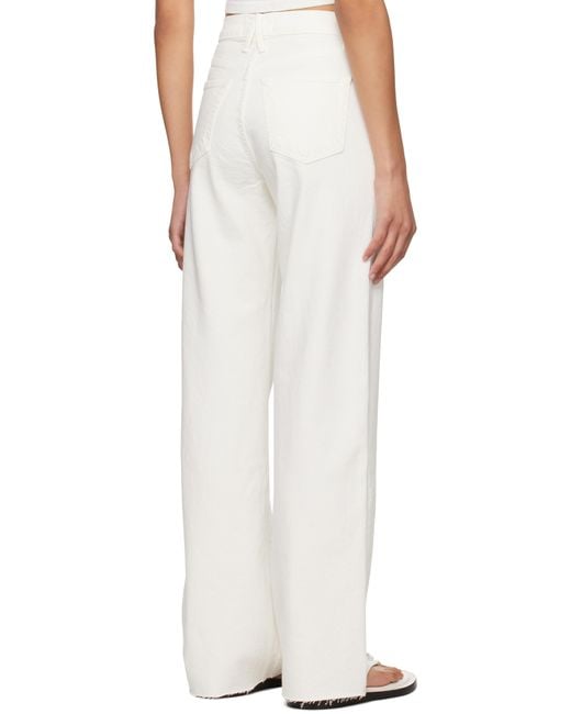 SLVRLAKE Denim White Grace Jeans