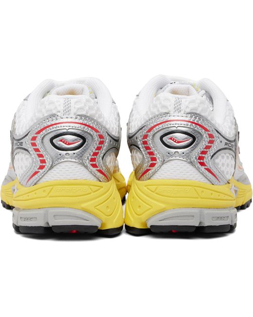Saucony White Progrid Ride 1 Sneakers for men