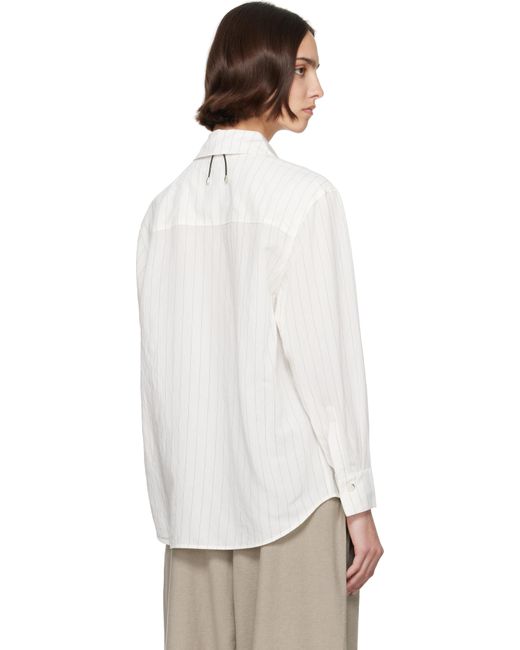 Nanushka White Fryda Shirt