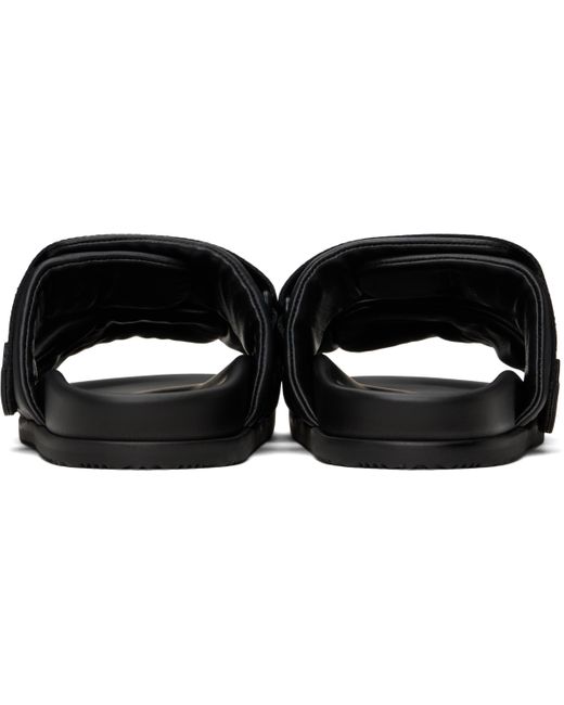 メンズ Moncler ブラック Mon Summer サンダル Black