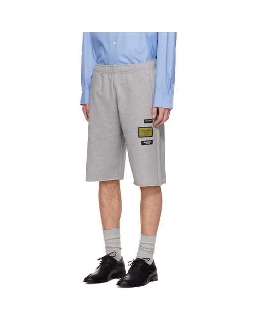 MM6 by Maison Margiela Multicolor Logo Patch Shorts for men