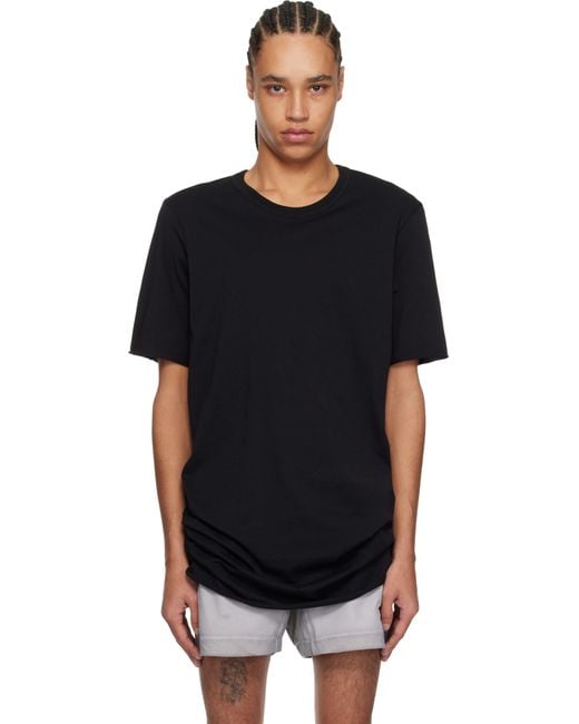 Boris Bidjan Saberi 11 Black Ts1B T-Shirt for men