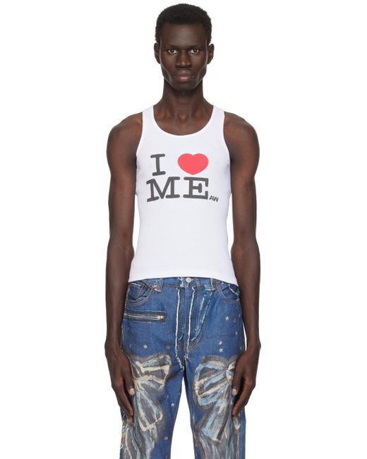 Ashley Williams 'I Heart Me' Tank Top in Black for Men | Lyst