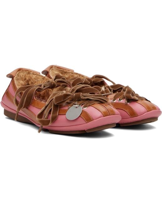 Kiko Kostadinov Black Ssense Exclusive & Lella Hybrid Ballerina Flats
