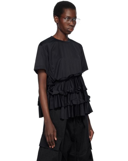 Comme des Garçons Black Back Pin Mesh T-Shirt