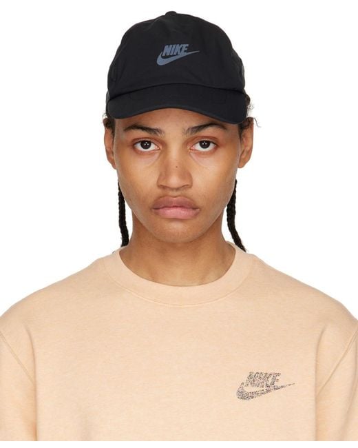 Nike Synthetic Heritage86 Futura Cap in Black for Men | Lyst