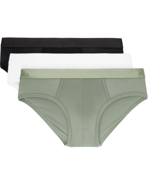 Ensemble De Trois Slips Y Multicolore CDLP pour homme en coloris Green