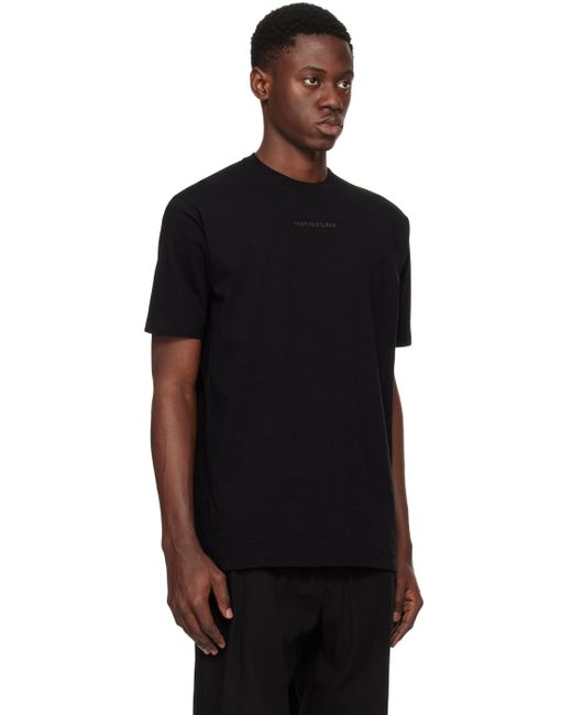 T-shirt noir à logo brodé The Viridi-anne pour homme en coloris Black