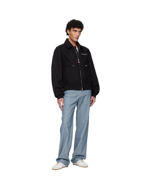Casablanca Black Wool Jacket for men