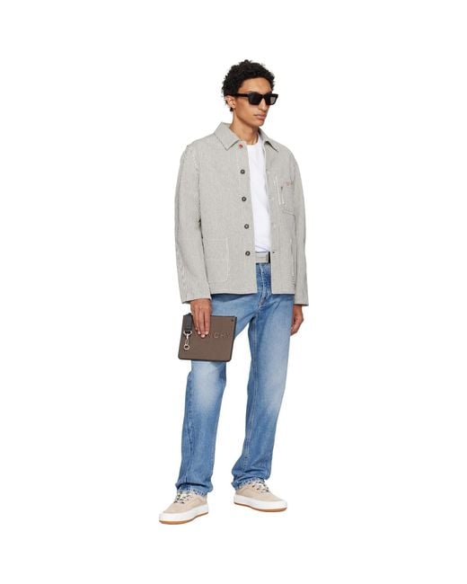 Givenchy Brown Cargo Pouch for men