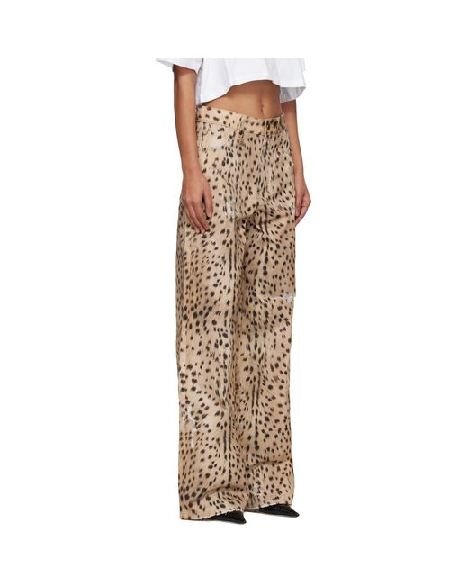 Amiri Natural Deer Carpenter Jeans