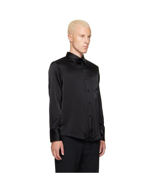Ernest W. Baker Black Classic Shirt for men