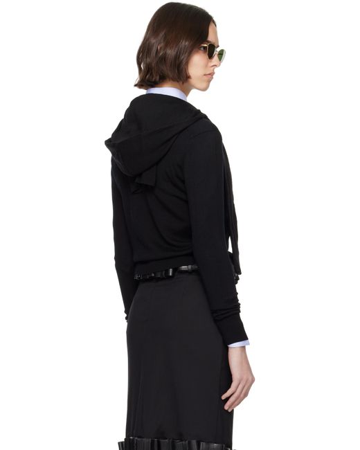 HODAKOVA Double Sleeve フーディ Black