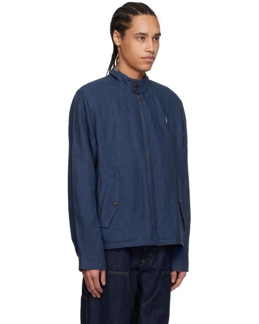 メンズ Polo Ralph Lauren ネイビー 'The Bedford' リバーシブル ジャケット Blue