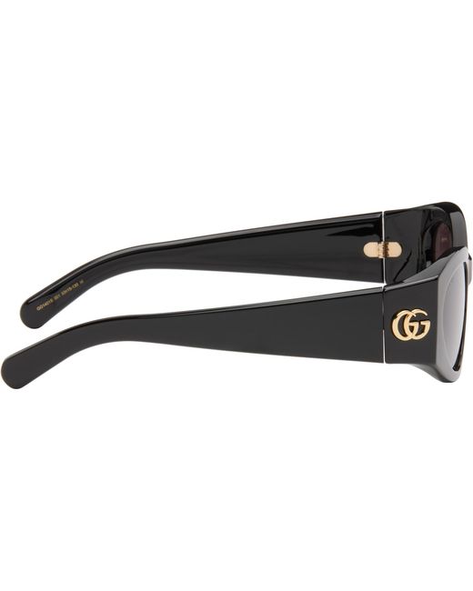 Gucci Brown Gg Corner Cat-Eye Sunglasses