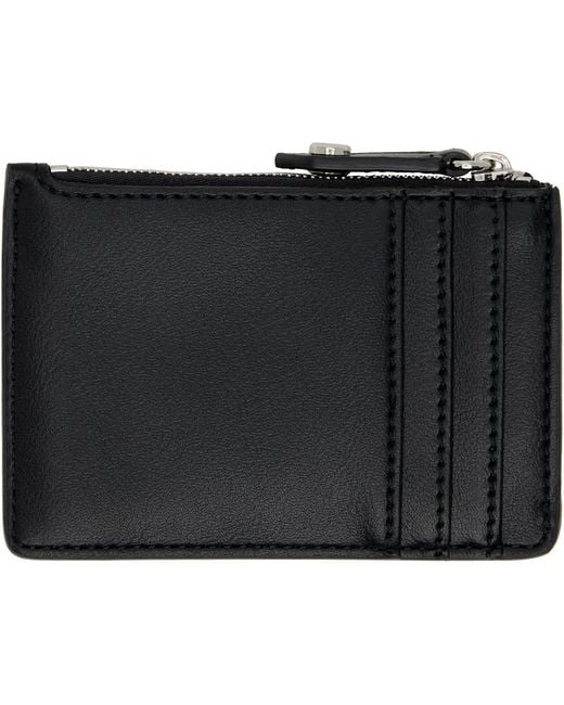 Vivienne Westwood Black Slim Long Card Holder for men