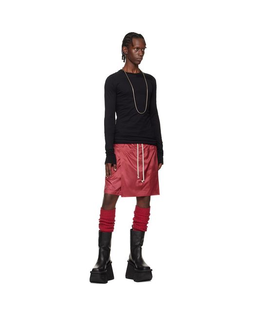 Rick Owens Black Moncler + Girder Ls T-Shirt for men