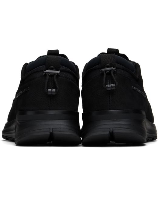 Canada Goose Black Glacier Trail Sneakers for men