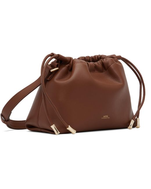 A.P.C. タン ミニ Ninon バッグ Black