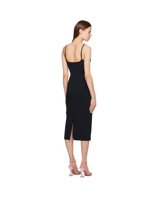 Blumarine Black Heart Midi Dress