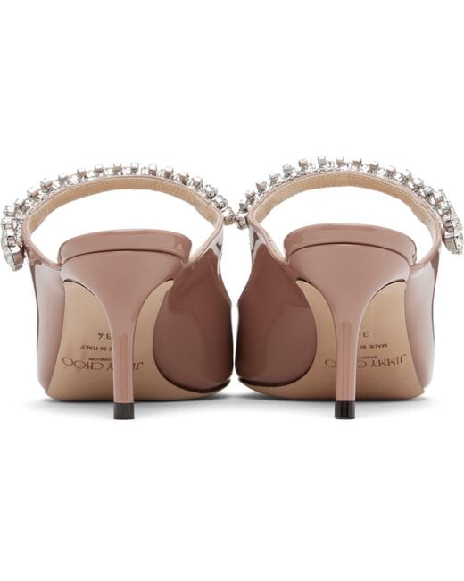 Jimmy Choo Black Bing 65 Mules