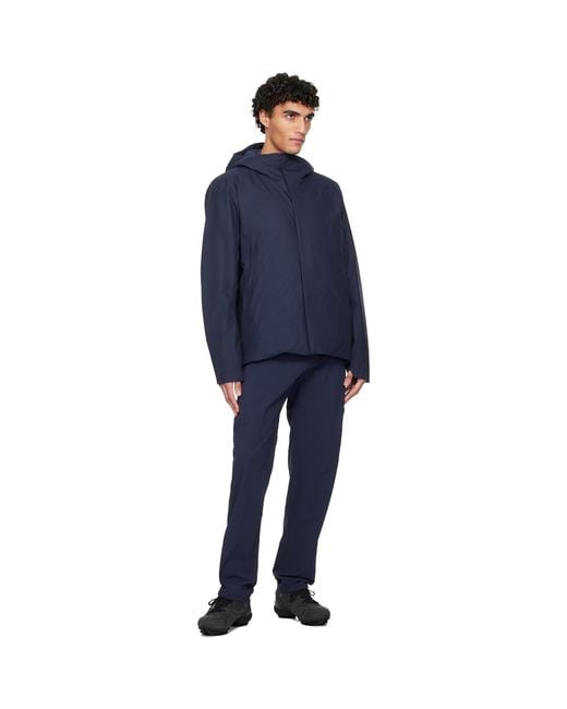 Veilance Blue Altus Down Jacket for men