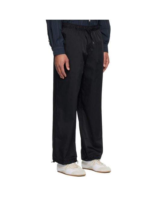 (w)taps Black Spst2501 Trousers for men