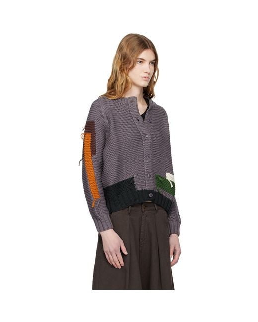 YMC Multicolor Atomic Cardigan