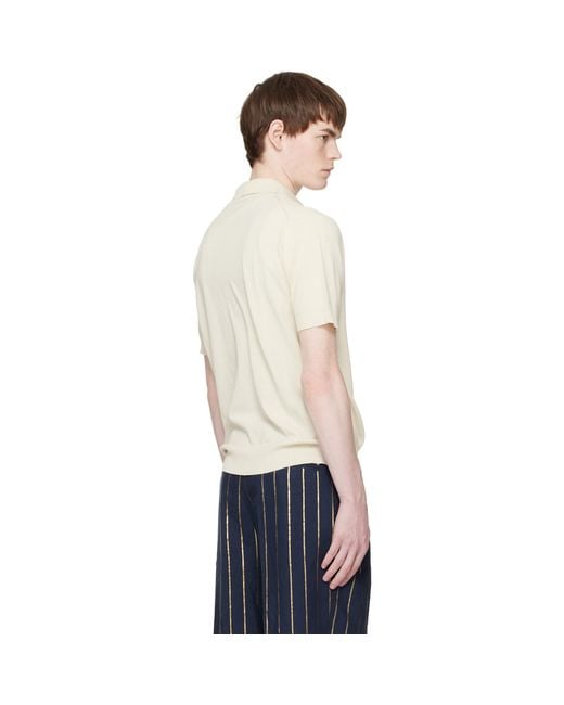 Vivienne Westwood Black Off- Polo Cardigan for men