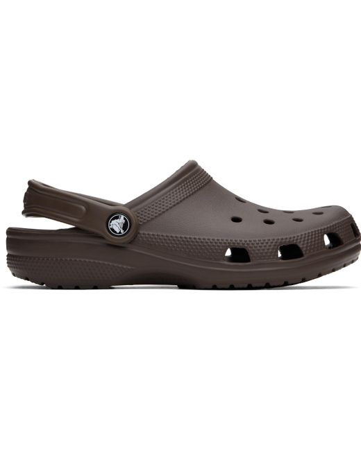 CROCSTM ブラウン Classic クロッグ Black