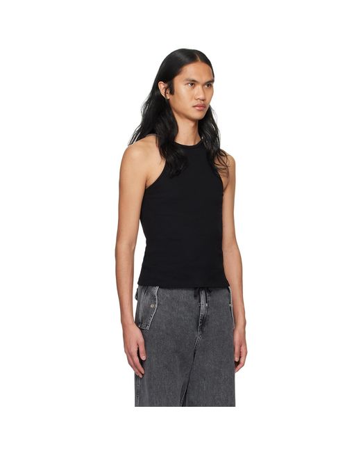 Dion Lee Black Barball Tank Top for men