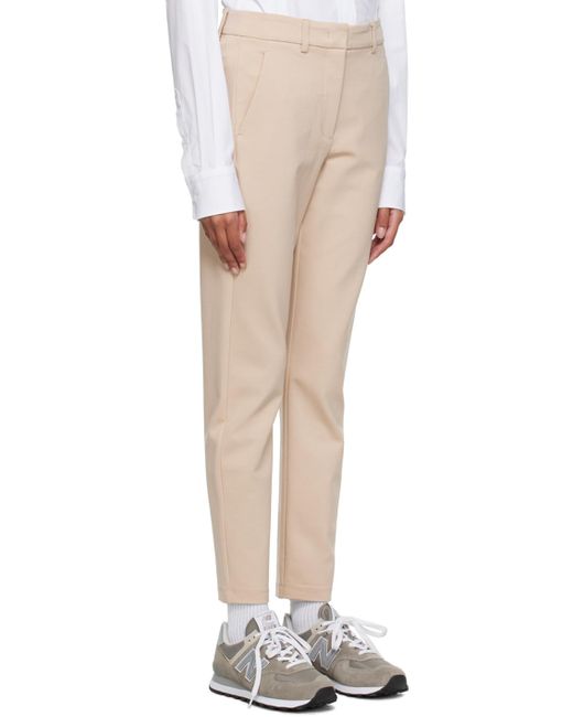 MM by Max Mara Nunzio トラウザーズ Natural