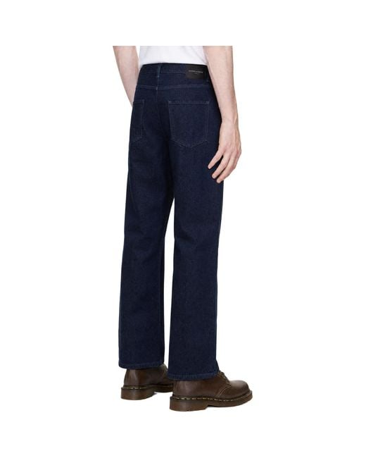 Maison Kitsuné Blue Regular Jeans for men