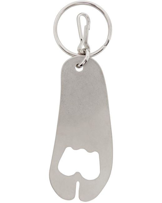 ボトムを作り続け40年 マルジェラ シルバー タビ キーチェーン - 通販