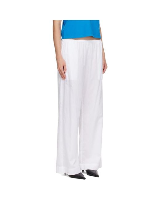 Leset Blue Yoko Pocket Trousers