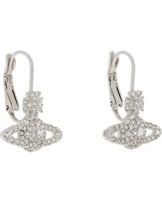 Vivienne Westwood Metallic Grace Bas Relief Earrings