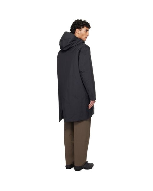 Veilance Blue Monitor Down Coat for men