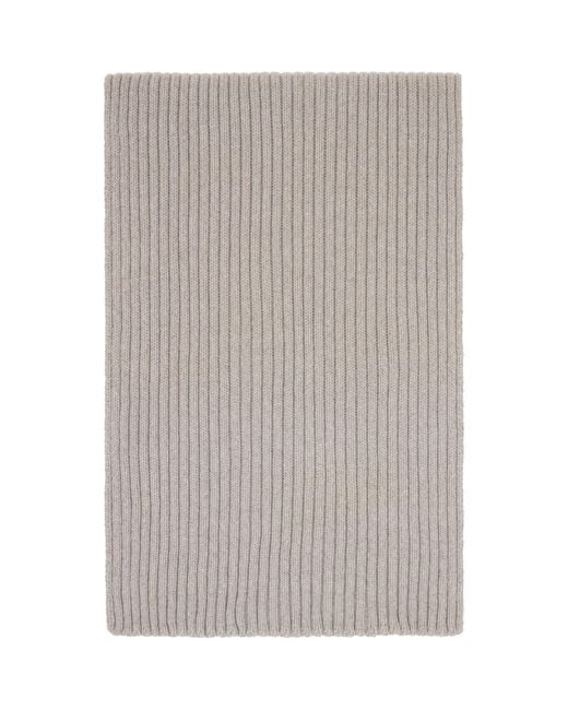 Rick Owens Gray Off- Concordians Long Scarf for men