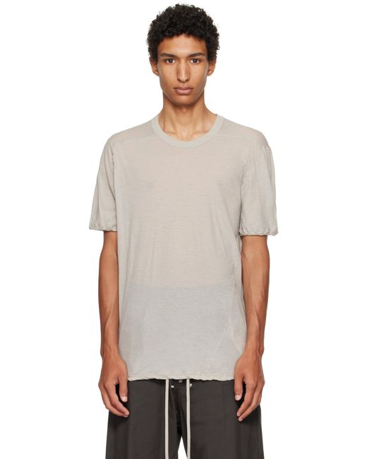 Rick Owens Black Off- Concordians Level T-Shirt for men