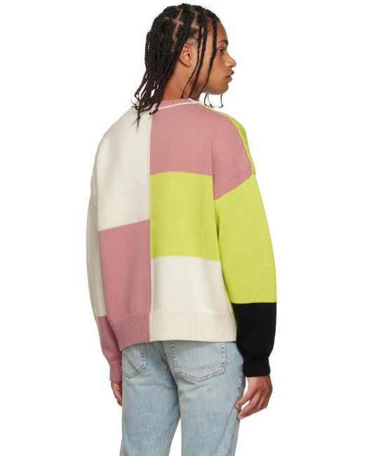 FRAME Multicolor Colorblock Sweater for men