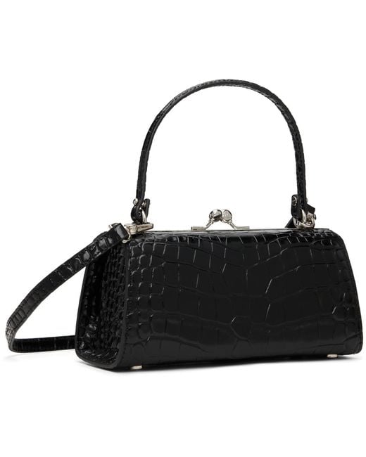 Vivienne Westwood Black Doll Xl Frame Bag