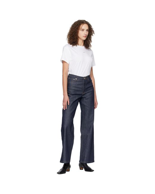 A.P.C. Blue Elisabeth Jeans